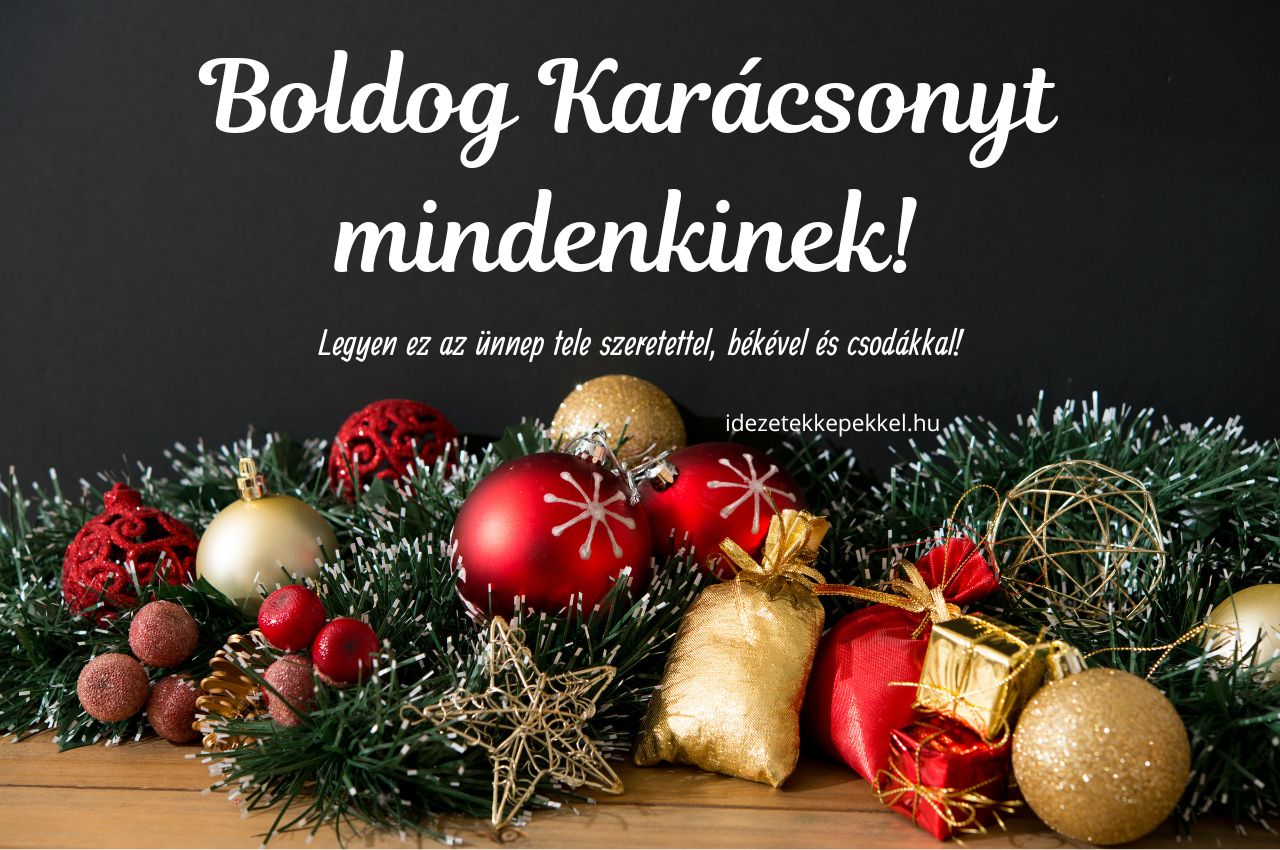 boldog karácsonyt mindenkinek